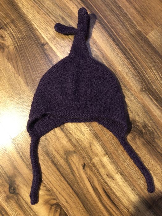 Wełniana czapka niemowlęca