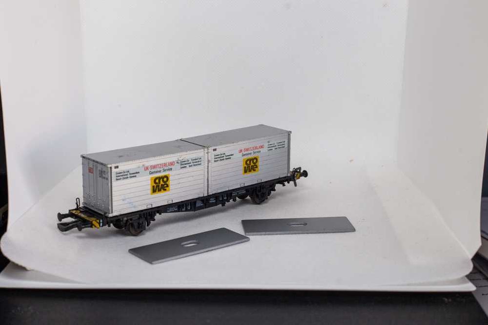 Carruagem Fleischmann Contentores: "UK-Switzerland Container Service"