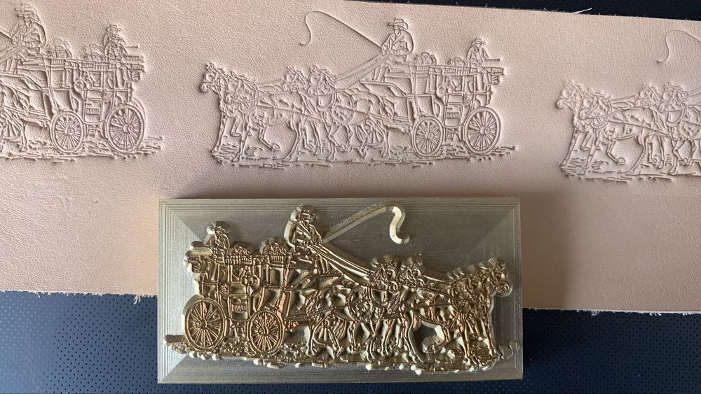 Виготовлення латунних штампів для гарячого тиснення на шкірі