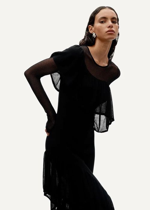 & other stories  плетена витончена сукня із капсульної колекції Savoir