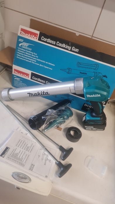Zestaw makita opalarka+ pistolet do silikonu