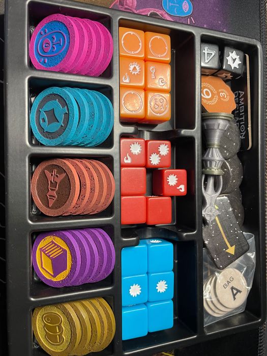 Arcs. Żetony surowców do gry Arcs