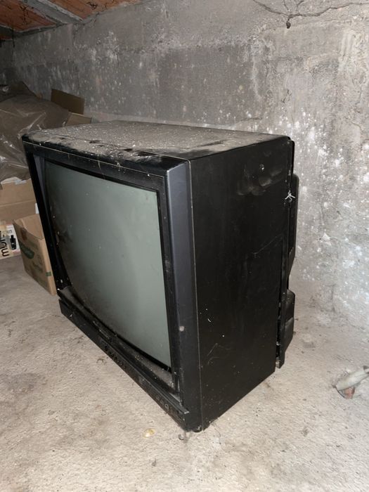 Vintage Philips Txt Fsq Vision Colour TV