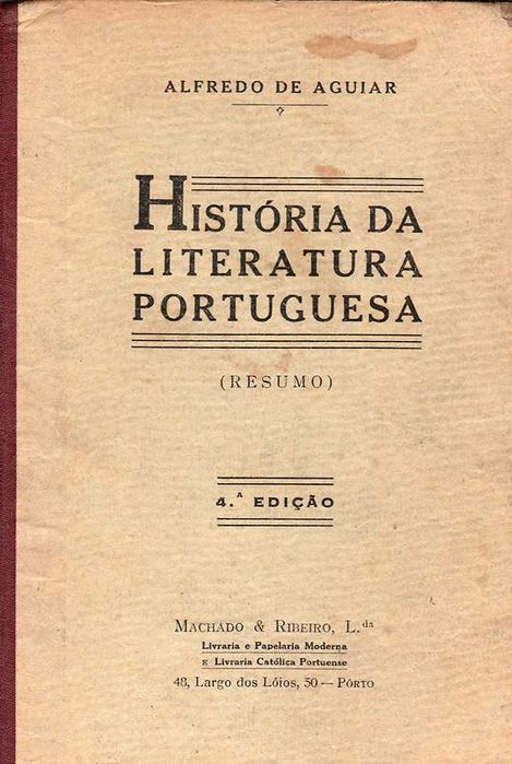 História da Literatura Portuguesa (1939)