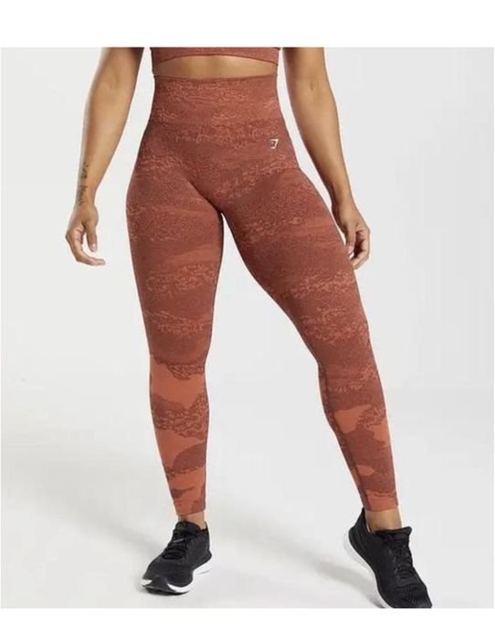 (S/M) Gymshark Adapt Camo Seamless легінси лосини спортивні штани