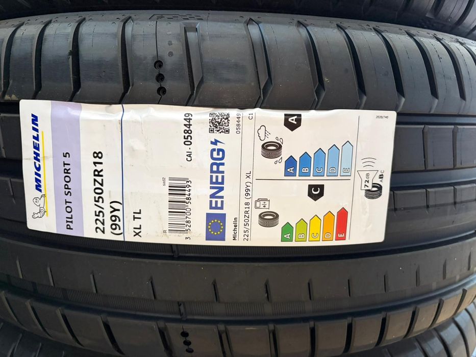 Opony letnie Michelin 225/50r18 Pilot Sport 5 XL TL 99Y
