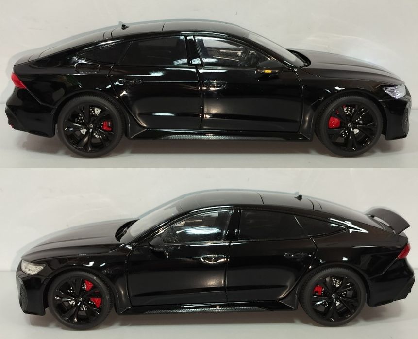 Audi RS7 Sportback Black модель 1:18 с пультом-брелком Металл звук све