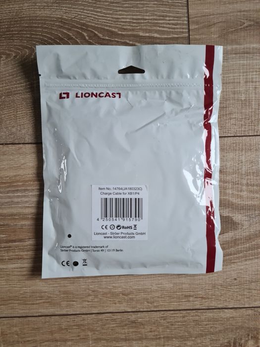 PlayStation Xbox Lioncast NOWY kabel micro usb 4 m