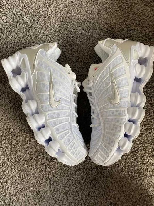 Nike Shox TL, Białe .40