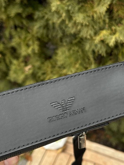 Чоловіча сумка  через плече Giorgio Armani