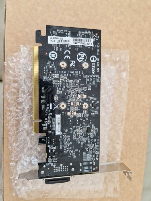 Karta Graficzna GIGABYTE GeForce GT 1030 2GB, kod: GV-N1030D5-2GL