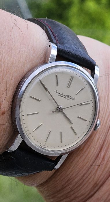 Zegarek męski Iwc schaffhausen cal.89 w stali