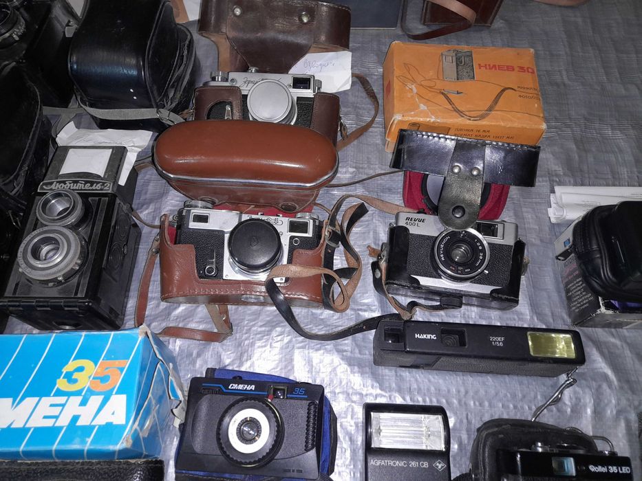 Лот фототехніки радянської та зарубіжної, 1950-2000 р.р.