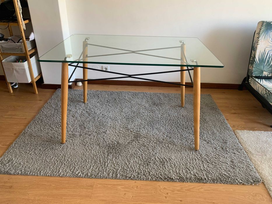 Mesa de jantar Moderna, Leve e Para convívio