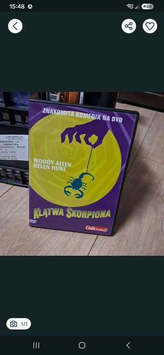 Klątwa skorpiona DVD
