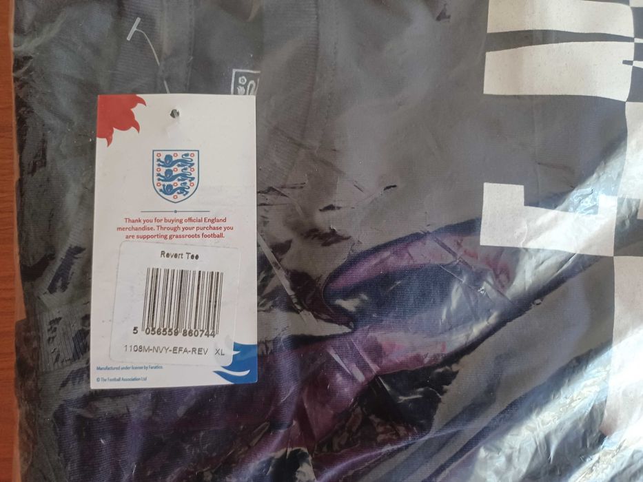 T-Shirt Selecção Inglesa de Futebol