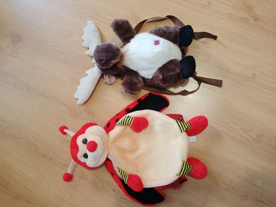 М'які рюкзаки звірята