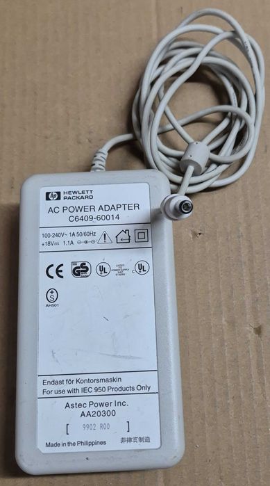 Carregador Hewlett Packard C6409-60014