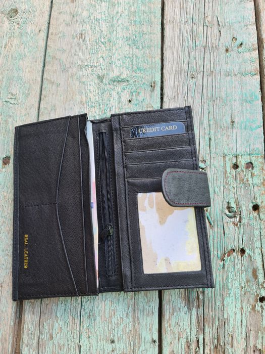 Кошелек кожаный ПОДАРОК!