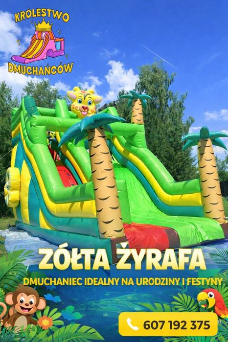 Dmuchaniec Dmuchańce Zjeżdżalnia Wynajem Gratisy Kraśnik