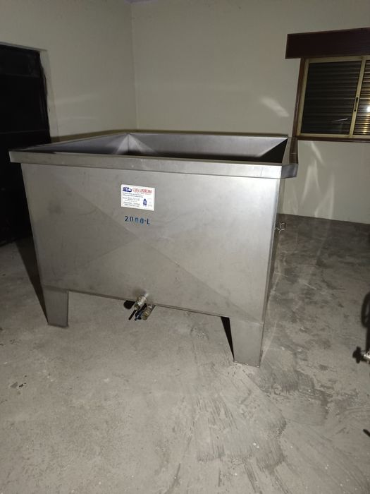 Lagar inox 2000 litros