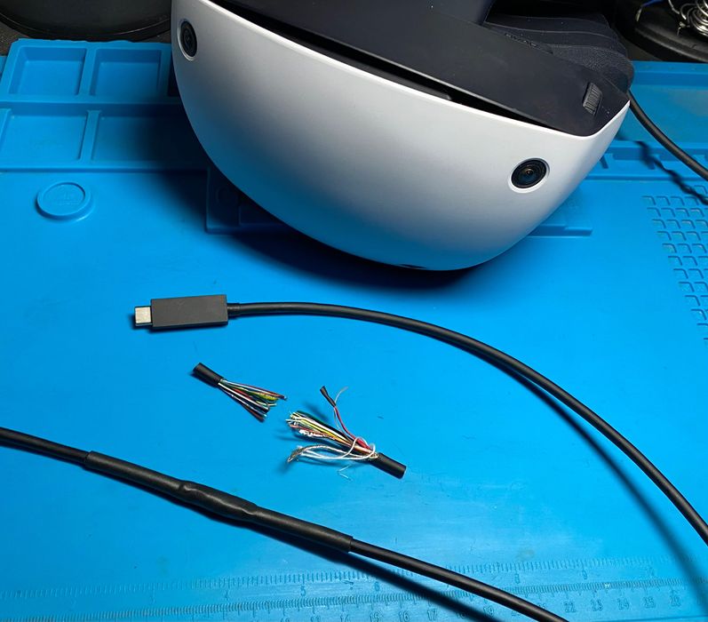 Ремонт кабеля #5 Sony ps vr v1,v2 HTC VIVE, VALVE INDEX, OCULUS RIFT,