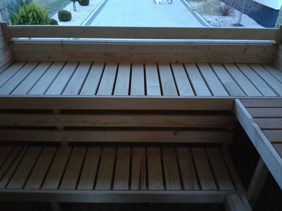 Sauna Quadro 3,4m Przedsionek Taras