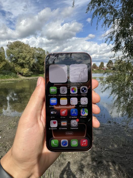 З гарантію iphone 17pro 256gb cosmic orange neverlock 100% акумулятор фізична сім