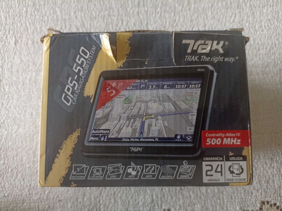 Nawigacja  TRAK z multimediami