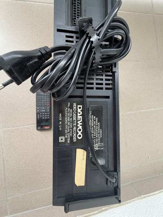 Odtwarzacz VHS - Magnetowid Daewoo