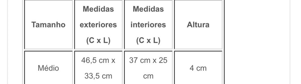 Tabuleiro para resguardo cães