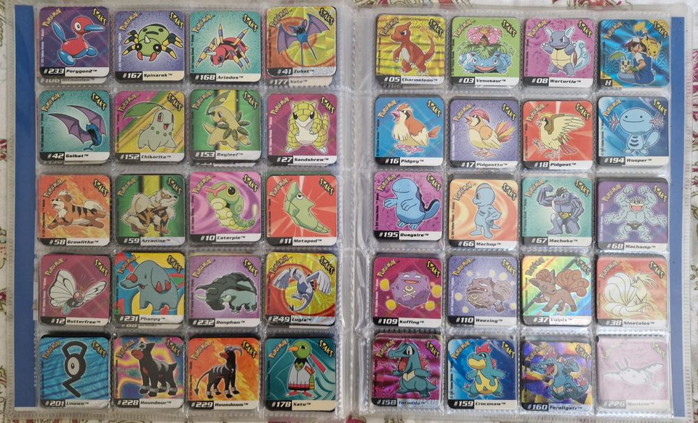 Pokemon Staks 2 Cadernetas