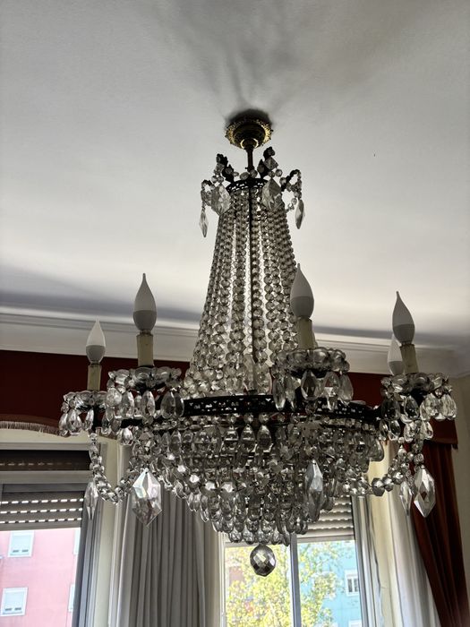 Lustres candeeiros antigos