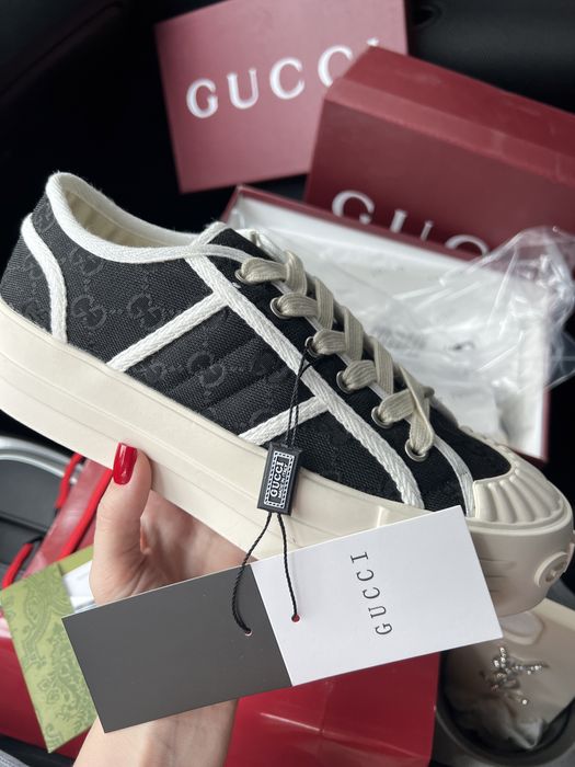 Кеды gucci черные