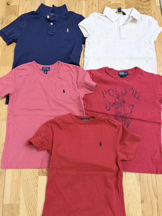 Paka koszulek dla chłopca Jordan, Ralph, Guess 128 cm