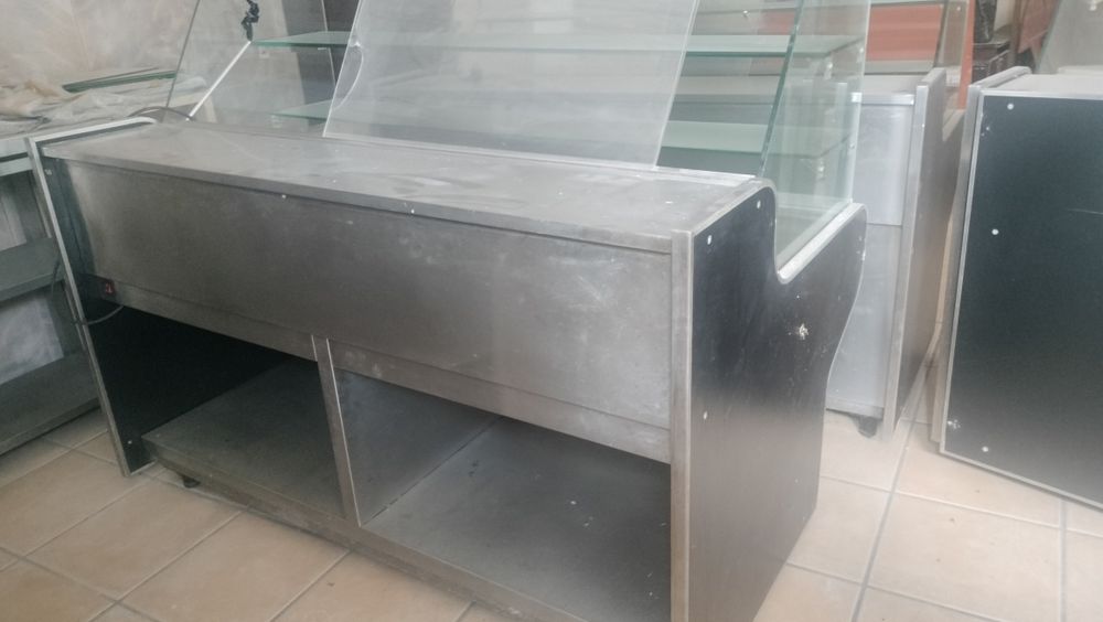 Conjunto de 3 vitrines de café