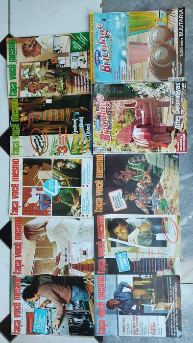 22 Revistas Faça Você Mesmo e Bricolage