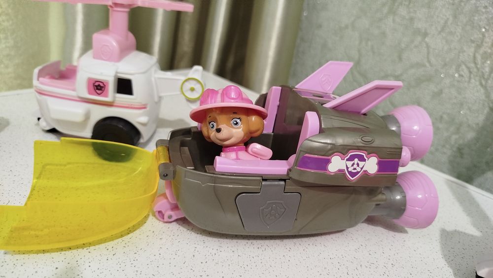 Скай с музыкальными машинами Щенячий патруль