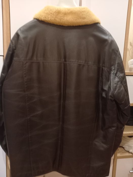 Чоловіча натуральна дублянка