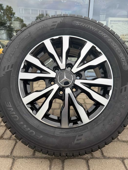 Nowe koła zimowe Mercedes Sprinter 906 907 16 cali czarno srebrne