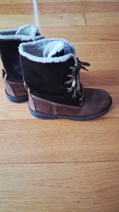 Buty zimowe dla chłopca skórzane LASOCKI