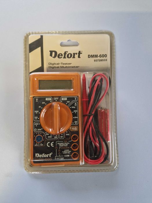 Multímetro digital Defort (Novo)