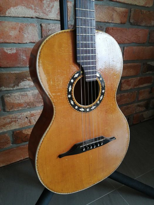 Parlor.Gitara z początku XX wieku. Również zamiana.