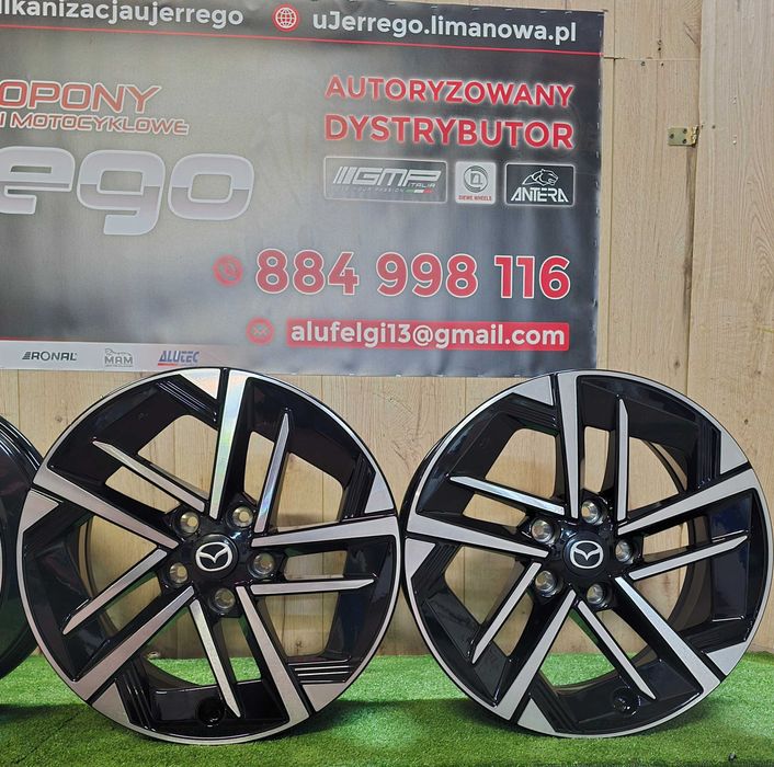 NOWE Alufelgi MAZDA 17x5x114,3-Mazda 3, Mazda 6 Cx-3, Cx-30,Cx-5, Cx-7