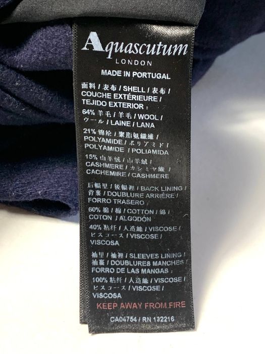 Оригінальне чоловіче пальто Aquascutum