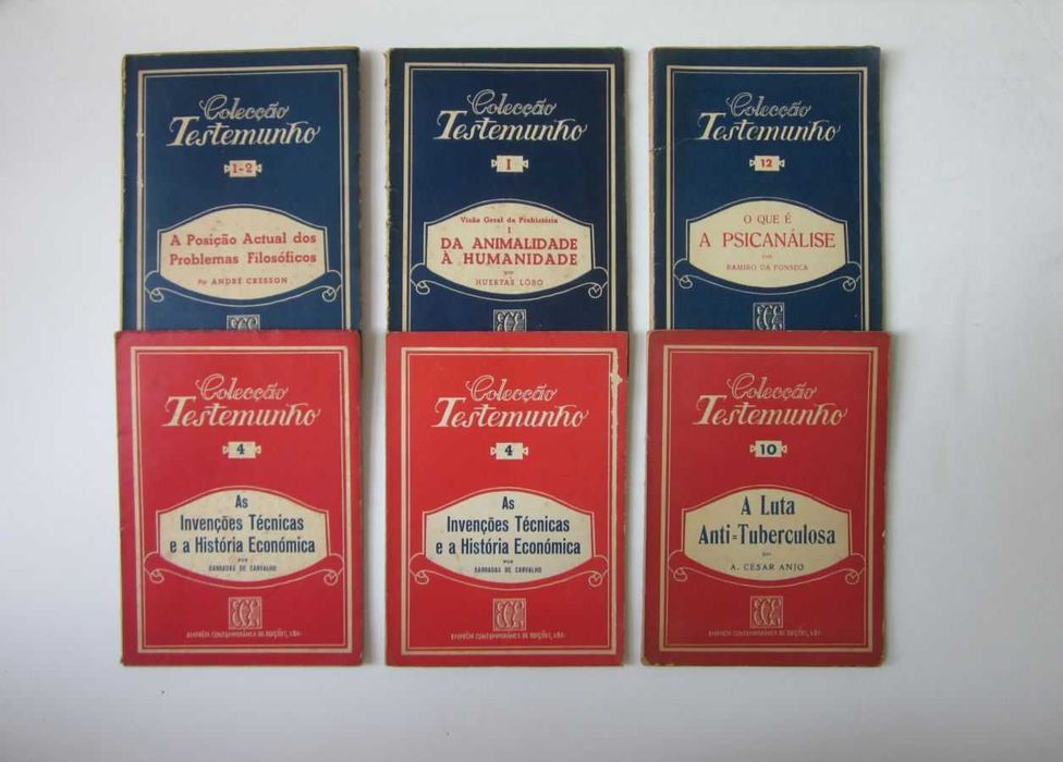 Colecção TESTEMUNHO - Livros