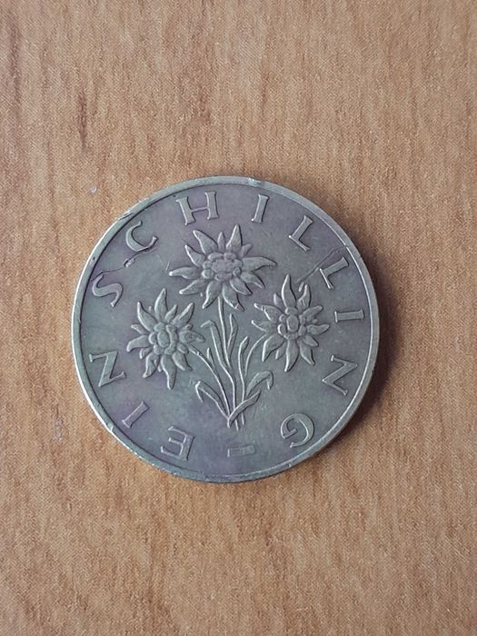 Moneta 1 Schilling  Austria 1981 r.