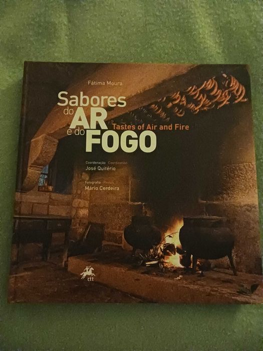 Livro "Sabores do Ar e do Fogo"