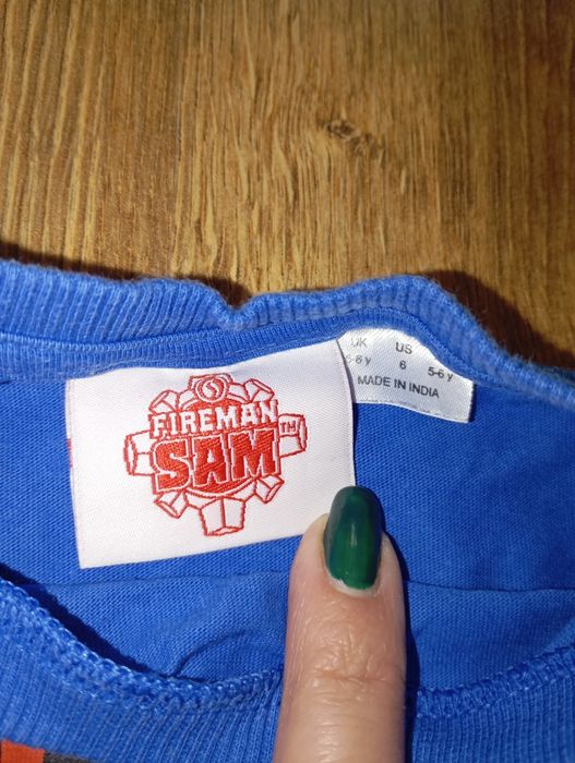 Koszulka chłopięca Strażak Sam roz.110-116