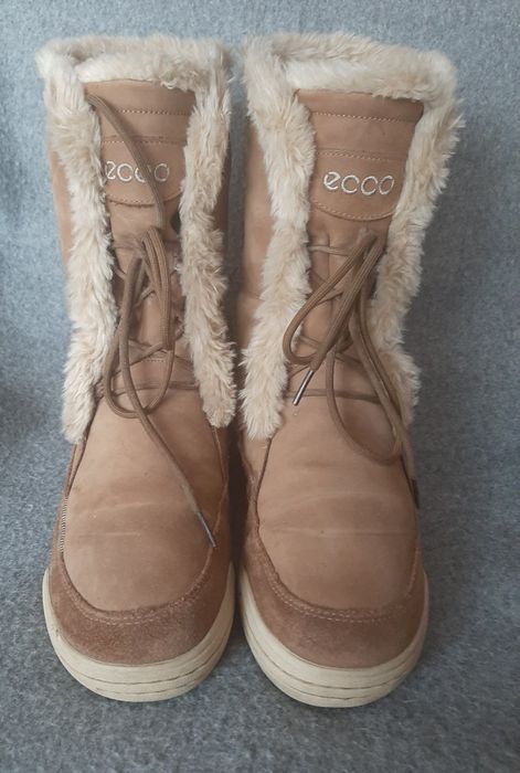 Сапоги зима, черевики ecco siberia hudromax, устілка 27 см